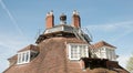 Roof of the round house Royalty Free Stock Photo