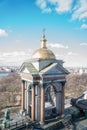 On the roof of the Saint Isaac`s Cathedral. Royalty Free Stock Photo