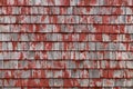 Roof shingles on roof Royalty Free Stock Photo