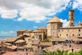 Roof of a small town in Tuscany Royalty Free Stock Photo