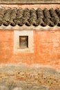 Roof and small window Royalty Free Stock Photo