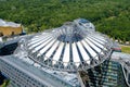 Roof of the Sony Center at Potsdamer Platz in Berlin Royalty Free Stock Photo