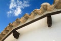 Roof from a Spanish villa Royalty Free Stock Photo