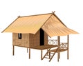 Roof Straw hut Royalty Free Stock Photo