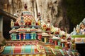 Roof structure of Batu Caves, Malaysia Royalty Free Stock Photo