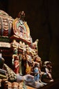 Roof structure of Batu Caves, Malaysia Royalty Free Stock Photo