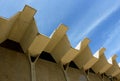 Roof structure of the Main Gymnasium building, UCSD