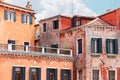 Roof terrace with beautiful Italian house, Venice