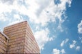 Roof tile with blue sky Royalty Free Stock Photo