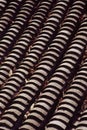 Roof tile pattern Royalty Free Stock Photo