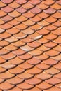Roof tile pattern Royalty Free Stock Photo