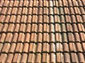 Roof tile texture