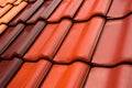 Roof tiles Royalty Free Stock Photo