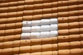 Roof tiles in house in the Peruvian Andes.