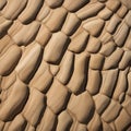 roof tiles large rock formation with a lot of sand sandstone Royalty Free Stock Photo