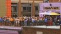 Roof top bars at Nashville Broadway - NASHVILLE, UNITED STATES - JUNE 17, 2019