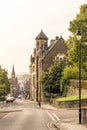 Roof tops in the morning in Stirling, Scotland