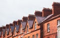 Roof of townhouse Royalty Free Stock Photo