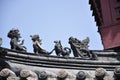 Roof of tradional chinese architecture Royalty Free Stock Photo