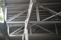 roof truss of a house