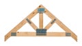 Roof truss isolated