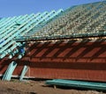 Roof trusses 2 Royalty Free Stock Photo