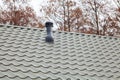 A roof ventilator for heat control.