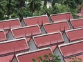 The roof of Wat Nongwang Khon Kaen, Thailand