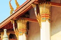 Roof Of Wat Suthat, Bangkok, Thailand