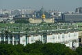 Roof of Winter Palace in Saint Petersburg, Russia