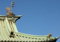 Roof at Yushima Seido Royalty Free Stock Photo