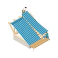 Roofer Isometric Icon