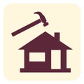 Roofer / slater icon