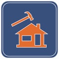 Roofer / slater icon