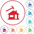 Roofer / slater icon