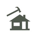 Roofer / slater icon