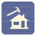 Roofer / slater icon