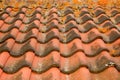 Roofing tiles Royalty Free Stock Photo