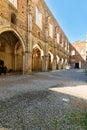 The roofless abbey of Saint Galgano. Siena Tuscany Italy