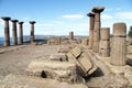 Roofless temple