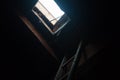 Rooflight at the top floor Royalty Free Stock Photo