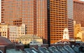 Roofline of Downtown Boston, Massachusetts