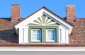 Roofline window Royalty Free Stock Photo