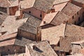 Roofs of Albarracin, medieval town of Teruel, Spai Royalty Free Stock Photo
