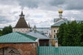 Roofs of ancient town of Rostov Velikiy