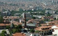 Roofs of Ankara. Royalty Free Stock Photo