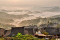 Roofs of a Chinese minority village