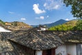 Roofs of Chinese old Village houses