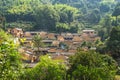 Roofs of Chinese old Village houses