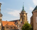 Roofs of Colmar town, Alsace, France